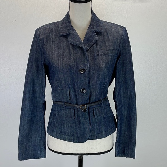 ⭐️RALPH LAUREN Denim Blue Blazer Jacket POLO NWOT size medium